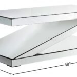 Zee Mirrored Coffee Table