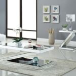 Zee Mirrored Coffee Table