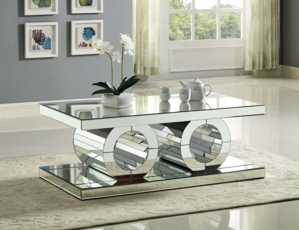 Jocelyn Mirrored Coffee Table