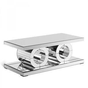 Jocelyn Mirrored Coffee Table