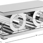 Jocelyn Mirrored Coffee Table