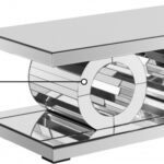 Jocelyn Mirrored Coffee Table