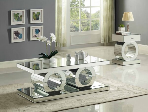 Jocelyn Mirrored Coffee Table