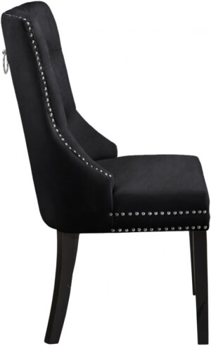 Nikki Velvet Upholstered Dining Chair