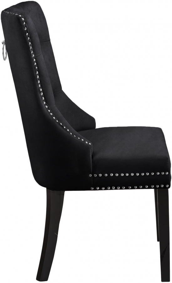 Nikki Velvet Upholstered Dining Chair