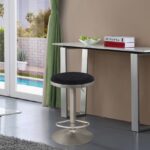 Brody Velvet Upholstered Adjustable Stool
