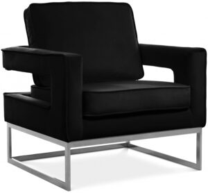 Noah Velvet Upholstered Accent Chair