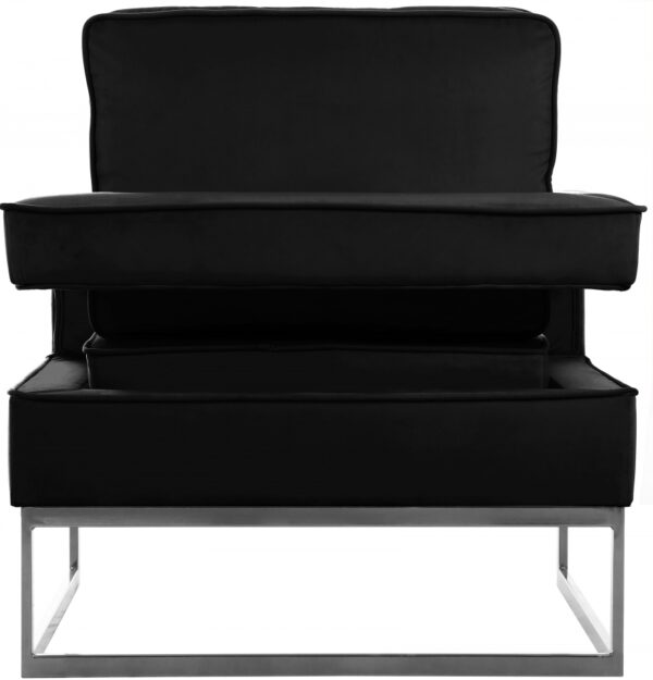 Noah Velvet Upholstered Accent Chair