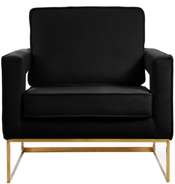 Noah Velvet Upholstered Accent Chair