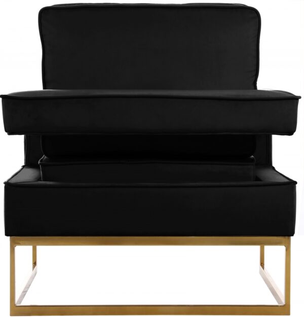 Noah Velvet Upholstered Accent Chair