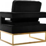 Noah Velvet Upholstered Accent Chair