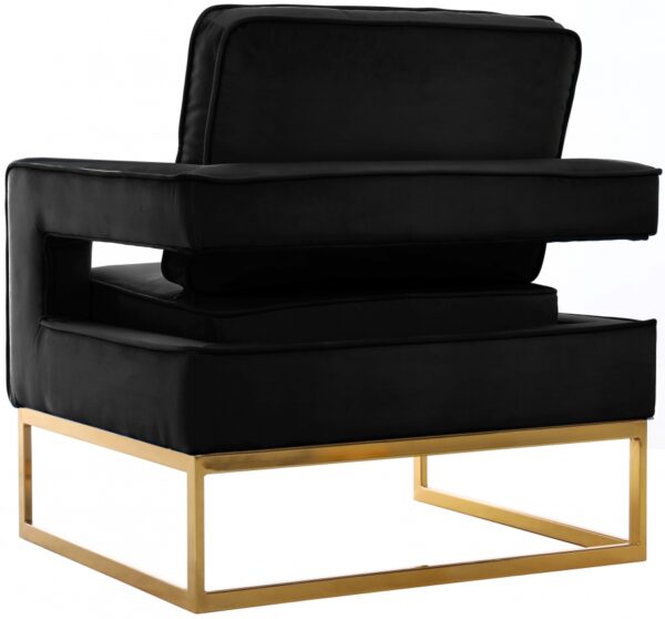 Noah Velvet Upholstered Accent Chair