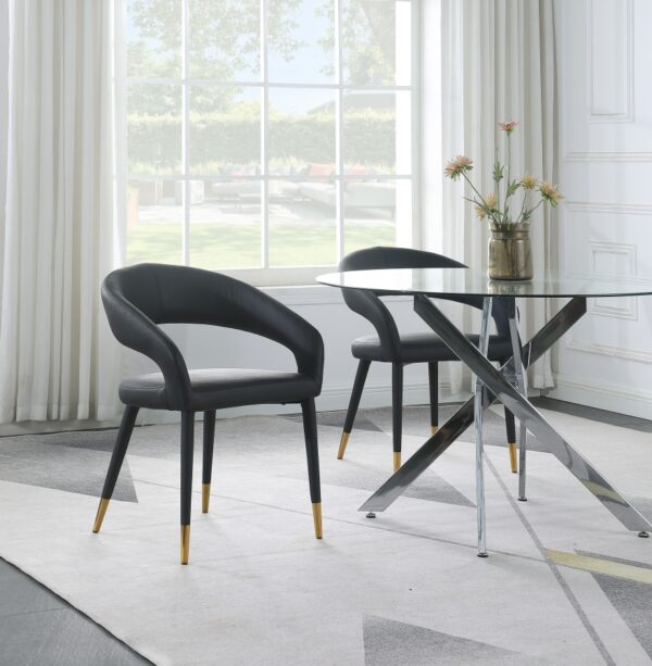 Destiny Vegan Leather Upholstered Dining Chair