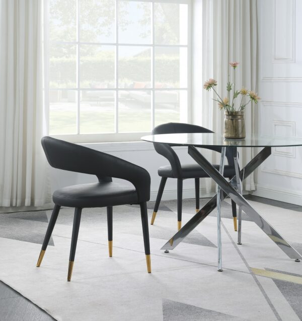 Destiny Vegan Leather Upholstered Dining Chair