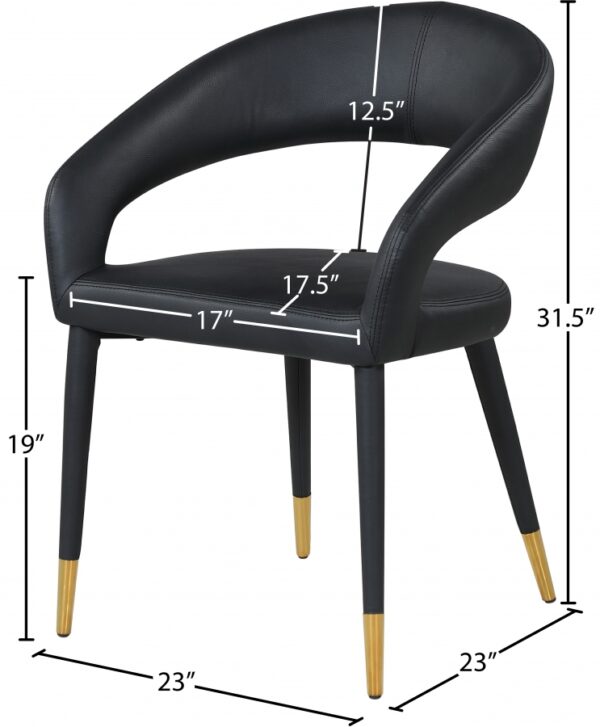 Destiny Vegan Leather Upholstered Dining Chair