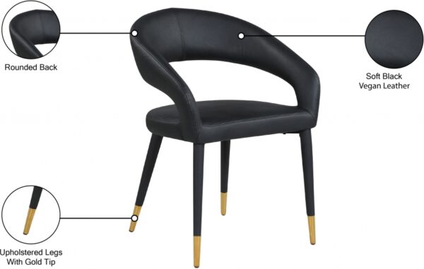 Destiny Vegan Leather Upholstered Dining Chair