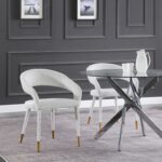 Destiny Boucle Fabric Upholstered Dining Chair