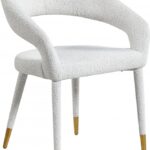 Destiny Boucle Fabric Upholstered Dining Chair
