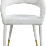 Destiny Boucle Fabric Upholstered Dining Chair