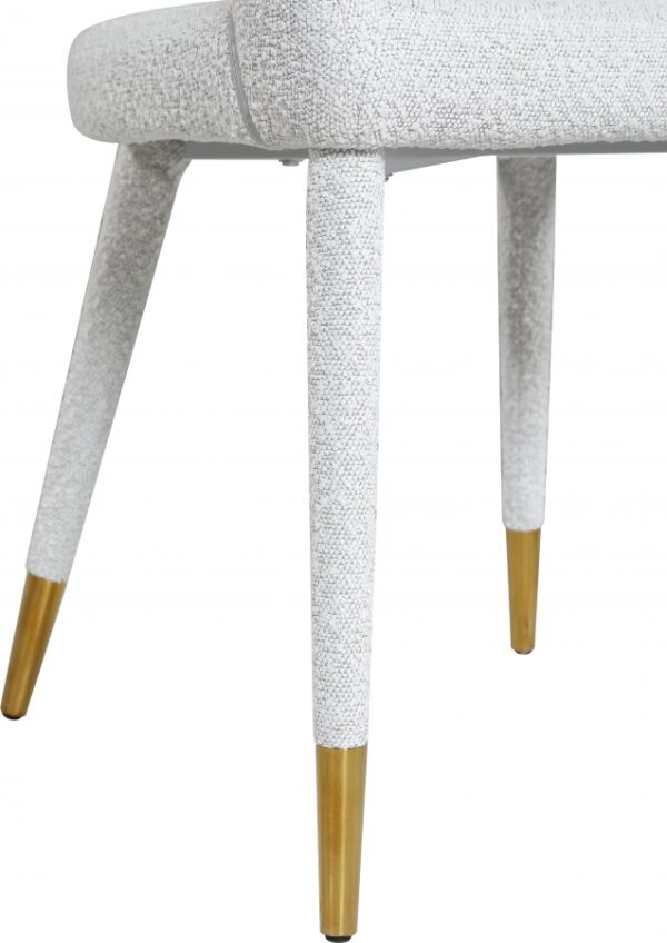 Destiny Boucle Fabric Upholstered Dining Chair