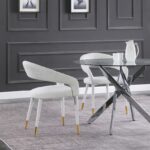 Destiny Boucle Fabric Upholstered Dining Chair