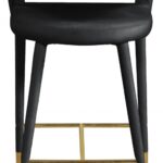 Destiny Velvet Upholstered Stool