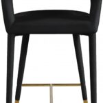 Destiny Velvet Upholstered Stool
