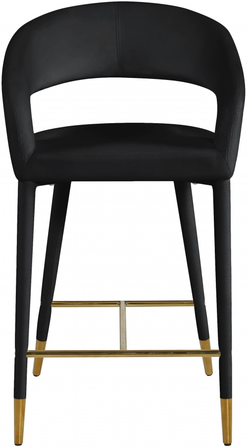 Destiny Velvet Upholstered Stool