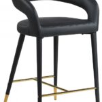 Destiny Vegan Leather Upholstered Stool