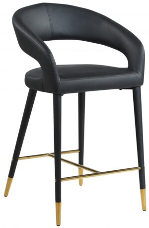 Destiny Vegan Leather Upholstered Stool