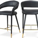 Destiny Vegan Leather Upholstered Stool