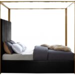 Jones Velvet Upholstered Bed