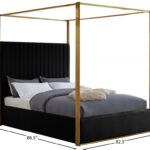 Jones Velvet Upholstered Bed