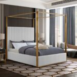 Jones Vegan Leather Upholstered Bed