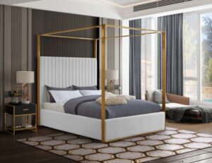 Jones Vegan Leather Upholstered Bed