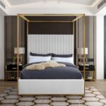 Jones Vegan Leather Upholstered Bed