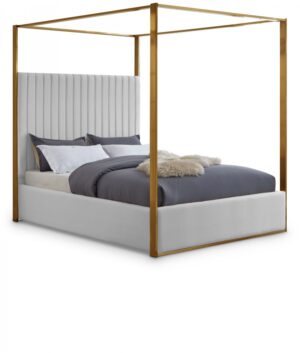 Jones Vegan Leather Upholstered Bed