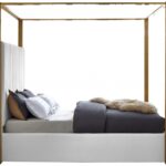Jones Vegan Leather Upholstered Bed