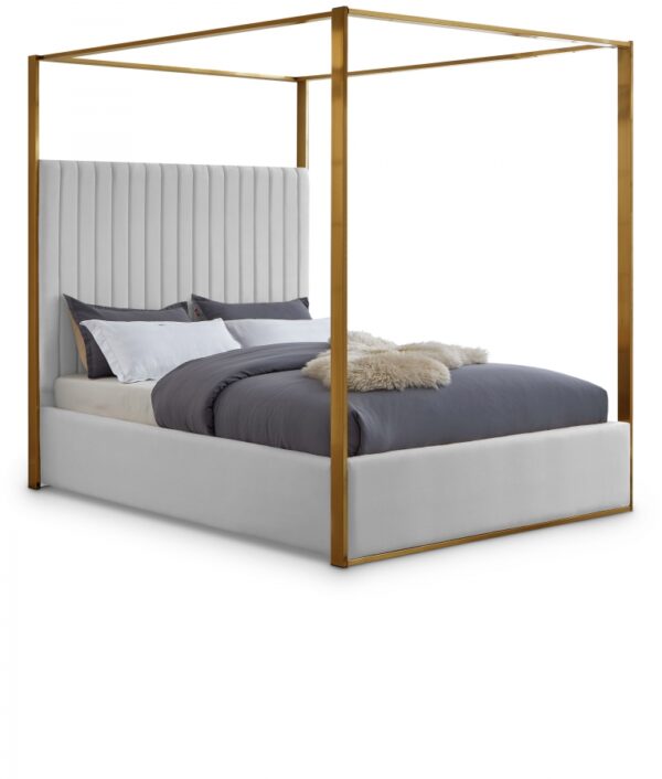 Jones Vegan Leather Upholstered Bed