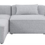 Cube 108" Fabric Upholstered 4pc Modular Sectional