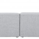 Miramar 142" Linen Textured Fabric Upholstered 5pc. Modular Sectional
