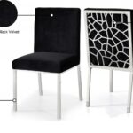 Opal Velvet Upholstered Dining Chair