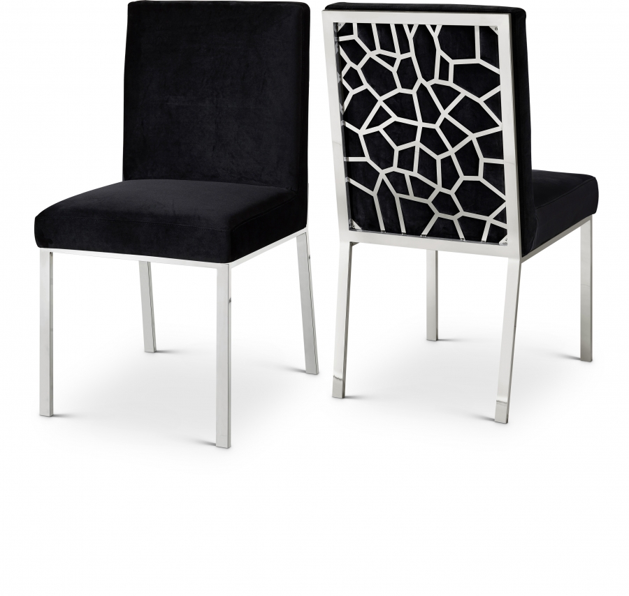 Opal Velvet Upholstered Dining Chair