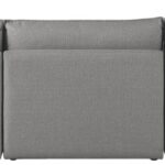 Mackenzie 120" Linen Textured Fabric Upholstered 3pc. Modular Sofa