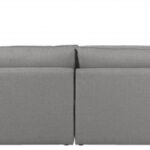 Mackenzie 160" Linen Textured Fabric Upholstered 5pc. Modular Sectional