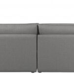 Mackenzie 160" Linen Textured Fabric Upholstered 6pc. Modular Sectional