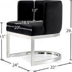 Gianna Velvet Upholstered Dining Chair