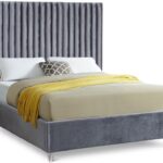 Candace Velvet Upholstered Bed