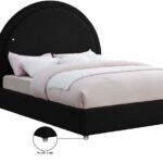 Milo Boucle Fabric Upholstered Bed