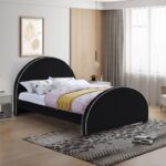 Brody Velvet Upholstered Bed